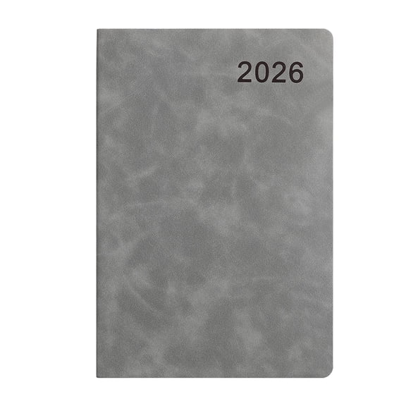 Gnwei 2026 Planner - Planner 2026 from January 2026 - December 2026, Weekly & Monthly Planner with Leather Cover, 5.7" x 8.5" A5 Planner for Home School and Work