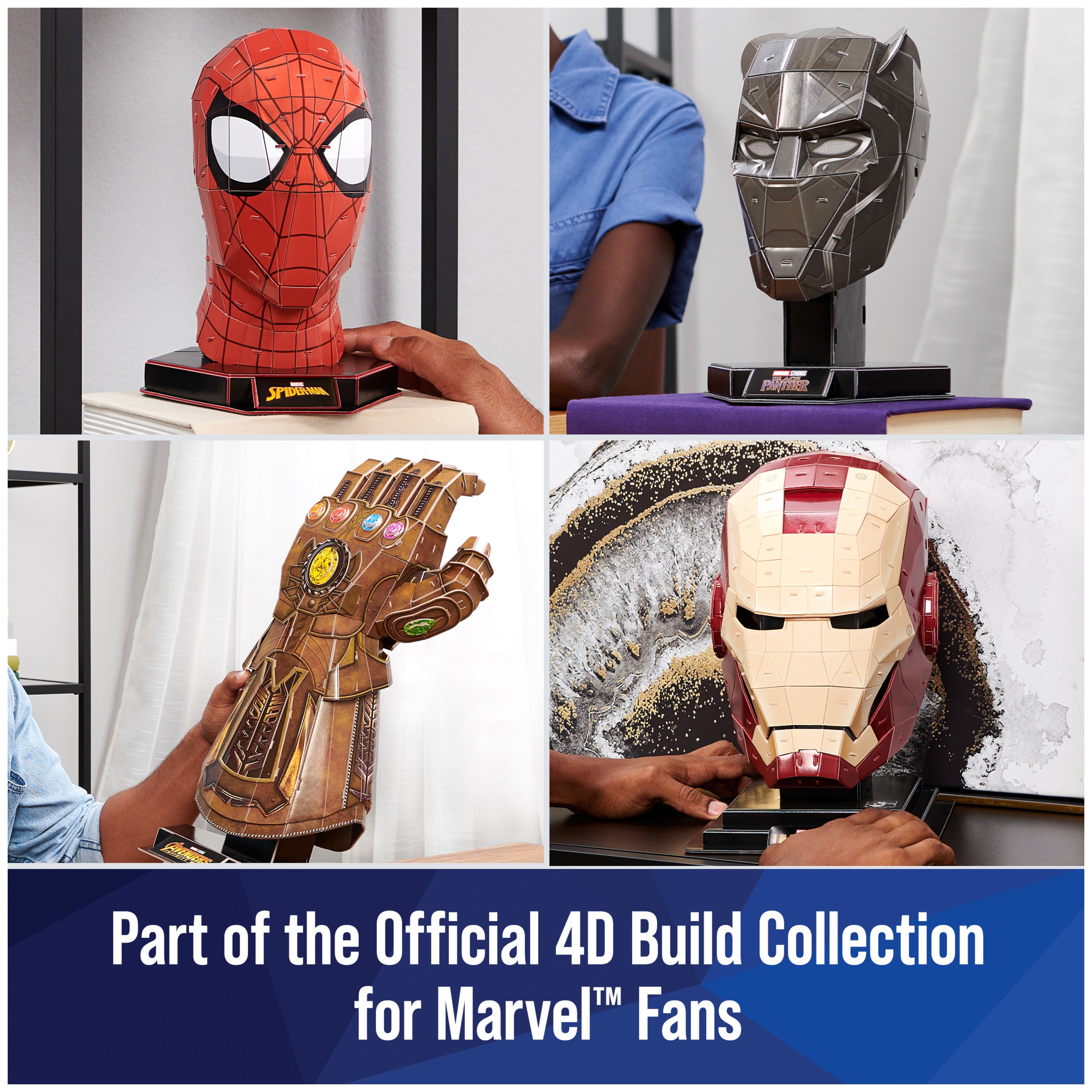 Iron Man Helmet Marvel 4D Build