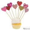 Valentine Unicorn Cupcake Picks