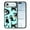 Black White Tuxedo Cat Playful Postures On Teal, variant on WIRESTER Shockproof Soft Rubber Cover Case for Apple iPhone 17 Air 6.6" 2025, Pug Funny Playful Postures