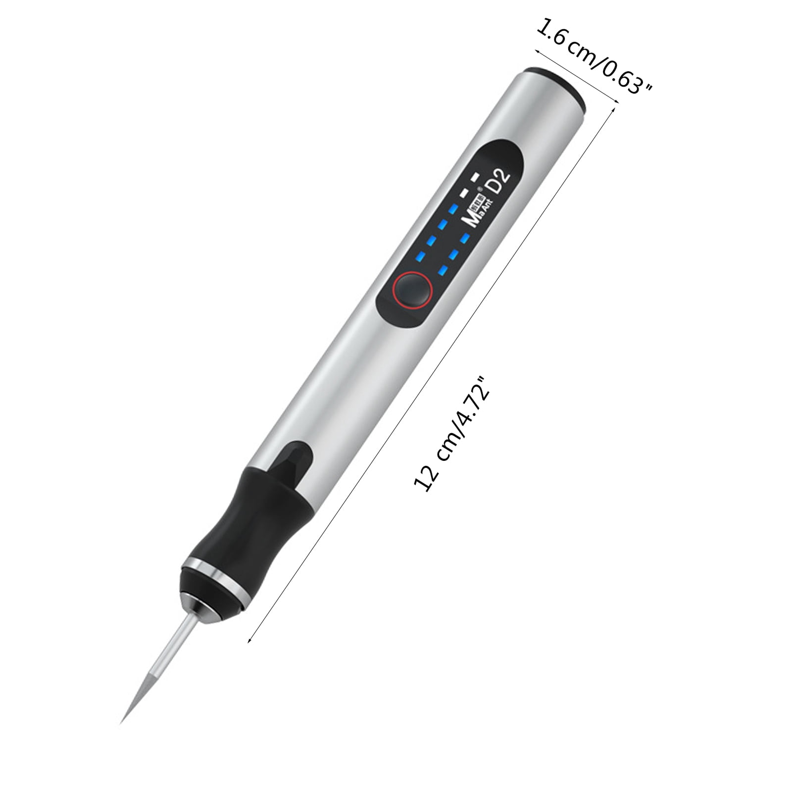 Electric Engraving Pen Rotary Tool 8W Cordless Etching Engraving Tool 7Bits Rotary Etching Pen Easy to Operate