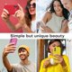 thumbnail image 5 of Funda de Silicona Premium, compatible con MagSafe, a Prueba de Golpes, para iPhone 17 6.3", Pitaya, 5 of 7