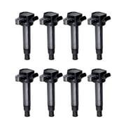 ISA AUTO Set of 8 ISA Ignition Coils Compatible with 2001-2009 Toyota Sequoia 4.7L V8 2001-2006 Lexus LS430 GS430 Replacement for UF230 UF493 C1173