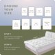 thumbnail image 4 of Cooling Mattress Topper - King Size | Plush Pad Mattress Topper for Back Pain Relief, 8-21" Deep Pocket | Viscose Made from Bamboo Pillow Top | Bedroom Essentials, 4 of 5
