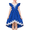 Blue, variant on Girls Dress Lace Hi-lo Hollow Back Ruffle Sleeve Party Pageant 6 Years