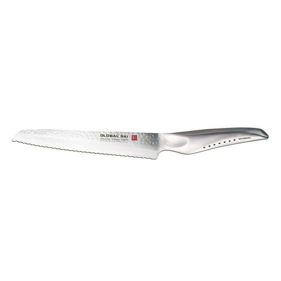 Global SAI-M04, SAI Bread/Sandwich Knife, 6-1/2", Stainless Steel