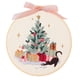 thumbnail image 5 of Kit de bordado navideño, juego de manualidades de costura hecho a mano que incluye hilos, bastidor con Arbol de navidad, 5 of 9
