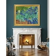 thumbnail image 4 of DECORARTS - Irises in the Garden, Vincent Van Gogh Art Reproduction. Giclee Print on Canvas. Framed Wall Art for Home, 4 of 7