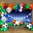 thumbnail image 4 of Kit de guirnaldas con forma de arco de globo Jobkoo Sports, 115 unidades, globos de látex, 4 of 7