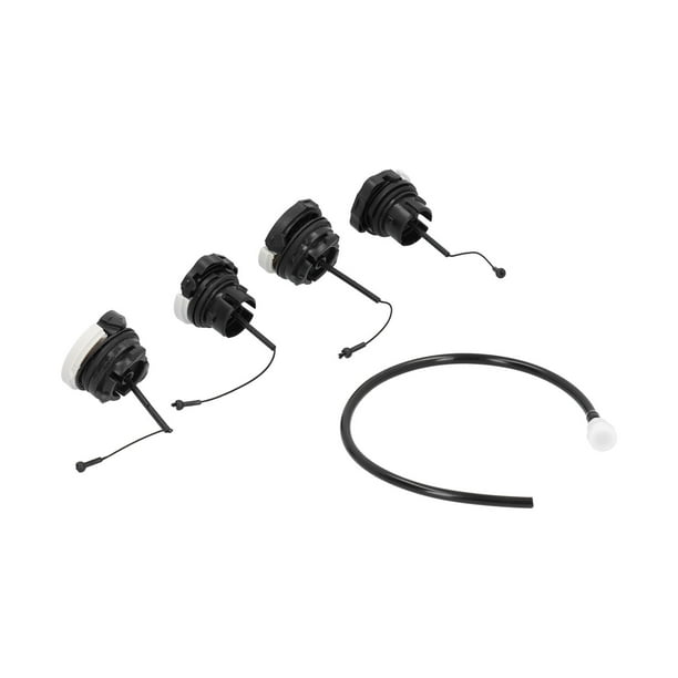 Reemplazo de tapa de lata de gasolina, tapa del tanque de combustible de gas Kit de tapa de manguera de llenado de combustible Tapa del tanque de combustible de gas optimizada para la excelencia Jadeshay A