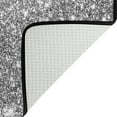 thumbnail image 5 of Dreamtimes Silvery Glittering Themed Non-Slip Area Rug Floor Carpet Comfort Floor Mats Decor for Indoor Front Porch,Living Room, Bedroom,Kitchen, 36"x24", 5 of 5