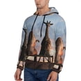 thumbnail image 2 of Bingfone Elephant Giraffe Men'S Drawstring Hoodie Long Sleeve Pocket Sweatshirts-Xx-Large, 2 of 9