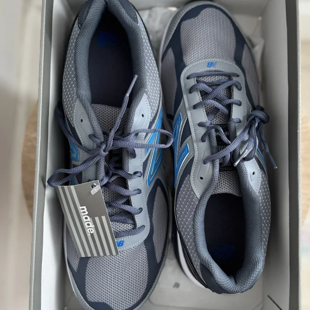New Balance 1540V3 Men’s 16D Medium M1540MB3 Gray Blue Running Shoes NWT
