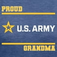 thumbnail image 3 of CafePress - Proud Army Grandma White And Gold T Shirt - Womens Tri-blend T-Shirt, 3 of 4