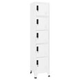 thumbnail image 1 of vidaXL Locker Cabinet White 38x40x180 cm Steel, 1 of 5