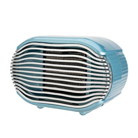 

cdar Fan Heater Overheat Protection Fast Heat-up Intelligent Thermostat Noise-free Key Switch Start Mini Silent Desktop Electric Heater for Office Heater