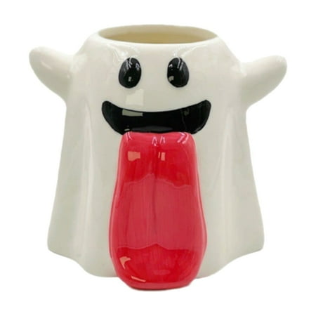 

Jungdeepe Specter Cup Coffee Cup With Handle Funny Panic Cup White Cute Cup Decoration Thermal Glass Coffee Cups Mug Set Coffee Cups Travel Clear Double Walled Glass Coffee Mug 12oz Because Patients