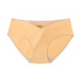 thumbnail image 1 of Ropa interior para mujeres embarazadas, pantalones triangulares finos de algodón sin costuras de cintura baja para mujer, de gran tamaño, transpirables, para finales del embarazo, 1 of 6