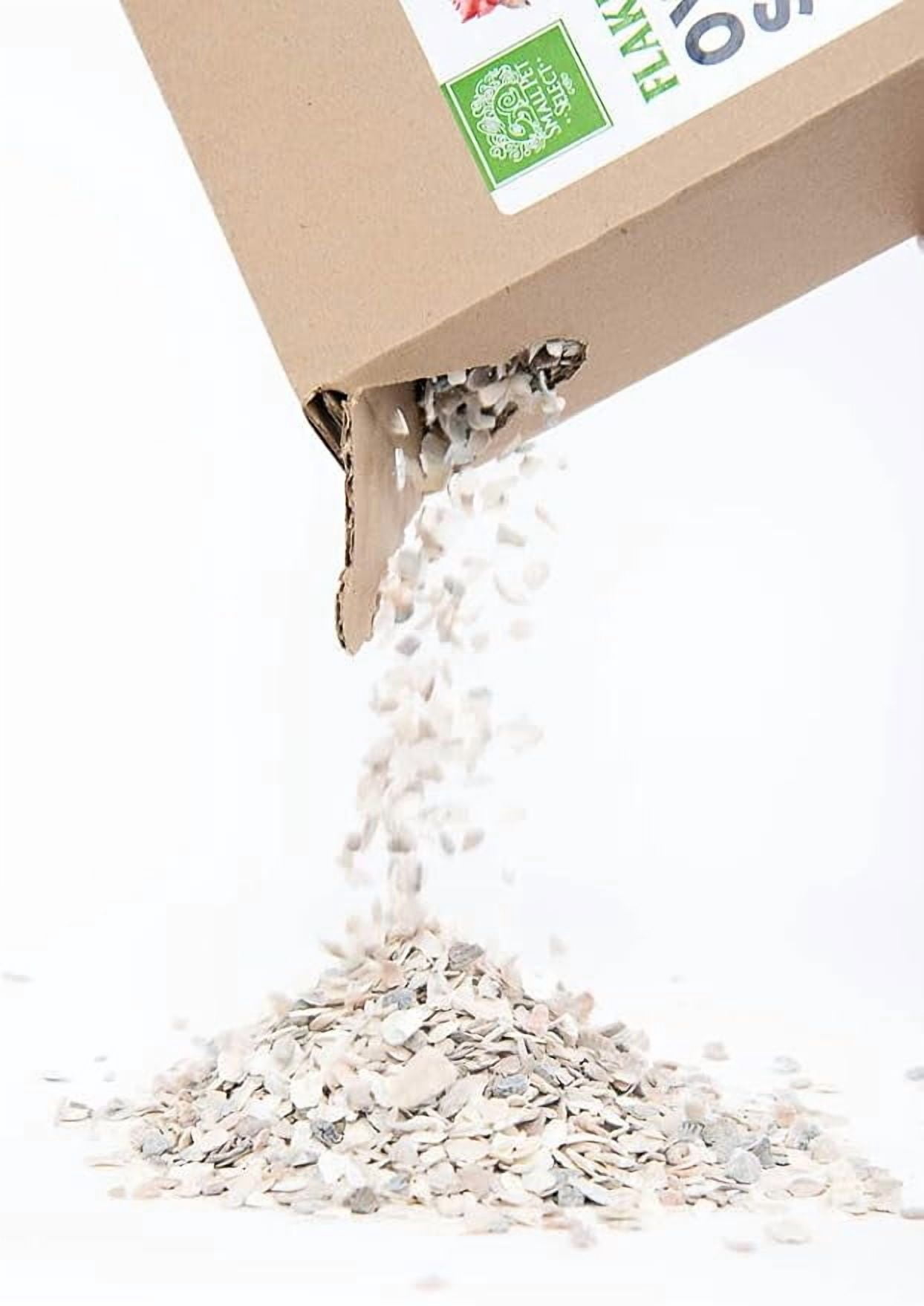Small Pet Select Flaked Oyster and Seashell Mix-Calcium Supplement for Chickens & Ducks (5lb)