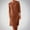 143#Brown, variant on Dwaogom Tshirt Dress Women, Button Up Shirt Dresses with Pockets Round Neck Linen 2024 Oversized Dress