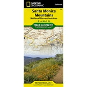 National Geographic Trails Illustrated M Santa Monica Mountains National Recreation Area Map, Book 253, (Paperback)