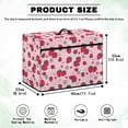thumbnail image 7 of SEANATIVE Strawberry Daisy Sewing Machine Cover Dust Cover Stain Resistant Sewing Machine Cover with Pocket to Keep Clean Compatible with Most Sewing Machine, 7 of 7