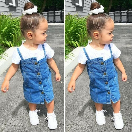 toddler denim dress