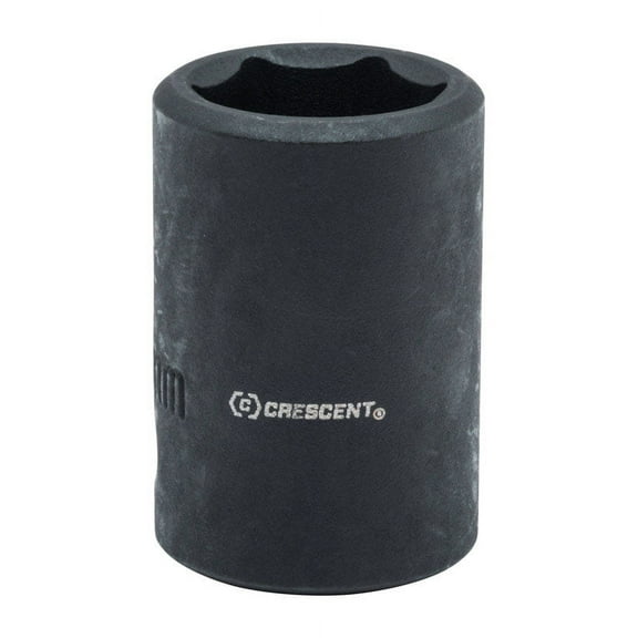 Crescent Cims7 1/2" Drive 5/8" 6pt Black Sae  Impact Socket