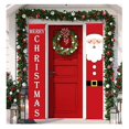 thumbnail image 2 of (29) Feliz Navidad Santa Fiesta Banner Colgante Banners de Jardín Decoración de la Puerta de Navidad Afortunado Sencillez, 2 of 5