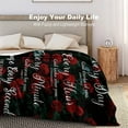 thumbnail image 6 of Yibo Daughter Birthday Gifts Blanket Flannel Soft and Comfortable Anti-static Bed Sofa Blanket, 6 of 8