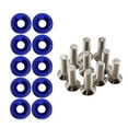 thumbnail image 4 of jinwen 20 Pcs Vis de Voiture Modifiées Joint Acier Inoxydable Boulons Aluminium Vis Bleu Bleu, 4 of 6