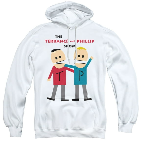South Park Terrance And Phillip Unisex Adult Pull-Over Hoodie,Terrance And Phillip, Large