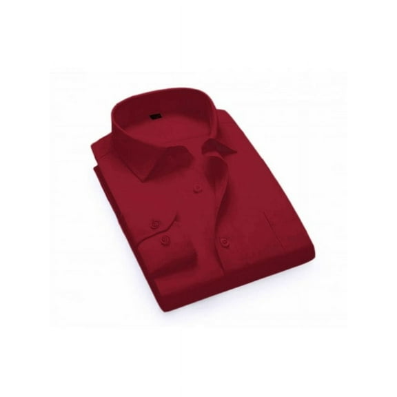 Men's Long Sleeve Solid Colors Generic Dress Shirts