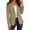 Khaki, variant on Yuanlook Women's Notched Lapel Single Button Blazer, Long Sleeve Slim Casual Work Suit Jacket S-XXL,Tops