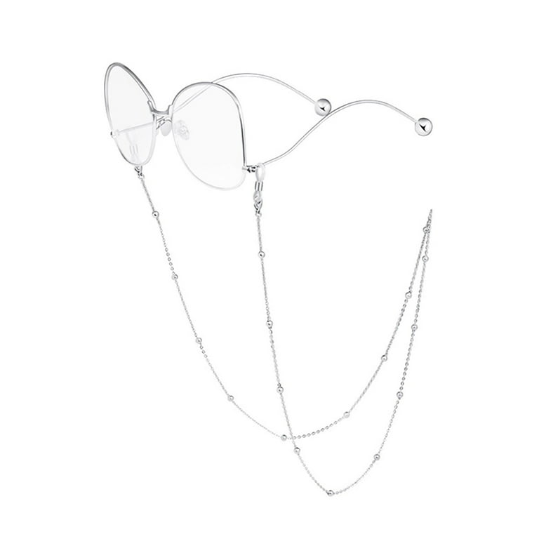 Ends For Eyeglass Chain / Holder Silver Plated (6 Pairs) — Beadaholique
