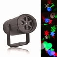 thumbnail image 1 of Christmas Decoration Projector Laser Lights Snowflake Heart Candy Skull 4 Patterns Card Lamp Wedding Card Laser Led Light 0-5W RGB, 1 of 1