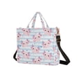 thumbnail image 2 of Wobogo Adorable Axolotls Corduroy Tote Bag for Women Travel Crossbody Bag Purse Women Shoulder Bags Work Handbags Daily Commuter Bag 13.7×12.2inch, 2 of 8