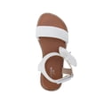thumbnail image 6 of bebe Girl's Sandals – Cute Fashion Flat Sandals and Summer Shoes with Ankle Strap (Toddler-Little Kid-Big Kid), 6 of 11