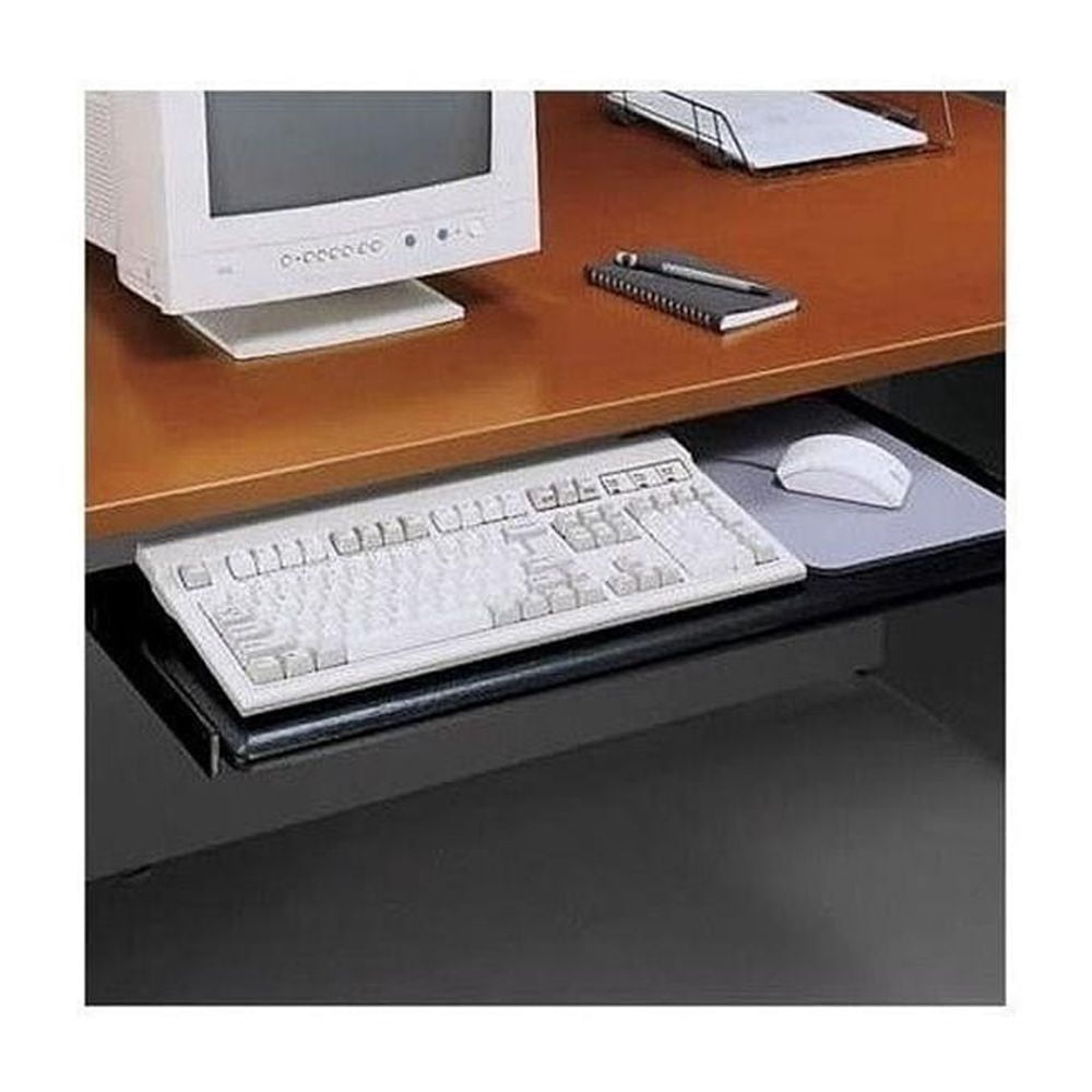 Bush Business Furniture Universal Keyboard Shelf with Galaxy Finish