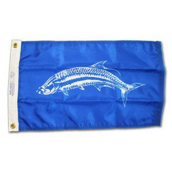 Tarpon - 12"x18" Nylon Flag