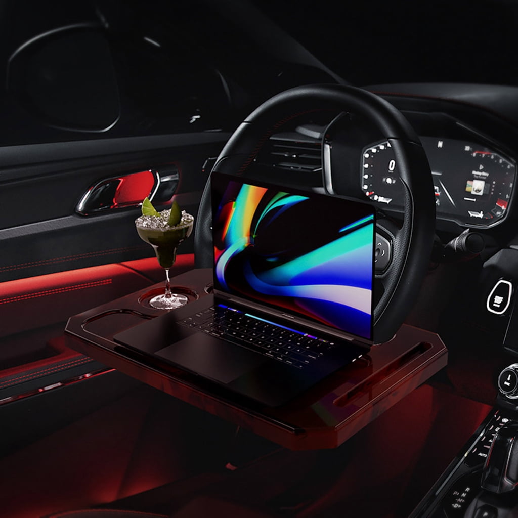 JZROCKER Laptop Steering Wheel Desk Mold Car Travel Table Resin Mold DIY Car Table Mold