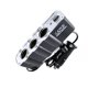 thumbnail image 5 of Divisor De Encendedor De Cigarrillos De 3 Enchufes 12 V/24 V Adaptador De Salida De Cc De Alimentación De Coche Con Puertos De Carga Usb Cargador De Coche Noticed VI002908-00, 5 of 5