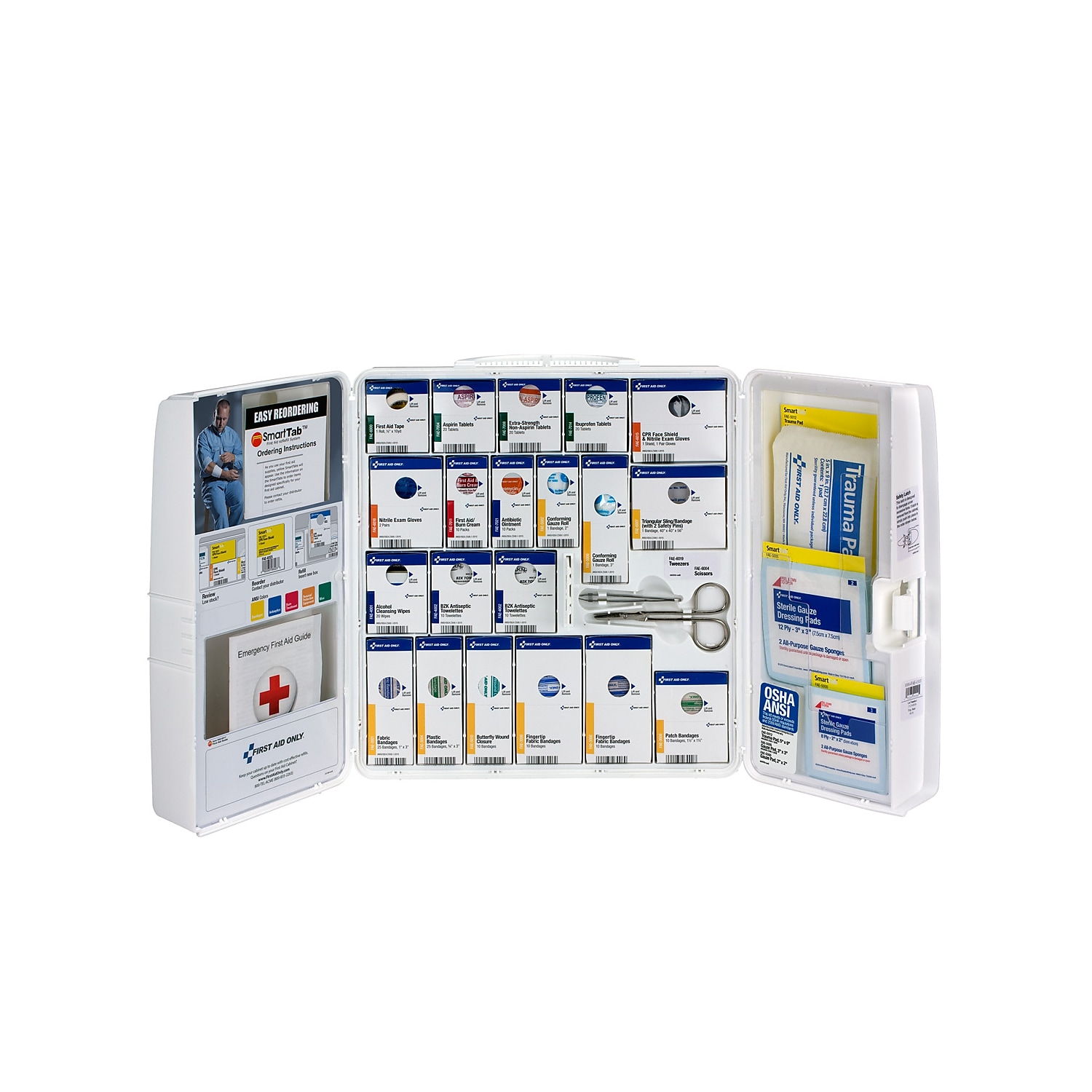 General Business First Aid Kit for 50 People 245 Pieces Plastic Case 1000FAE0103 - image 2 of 4