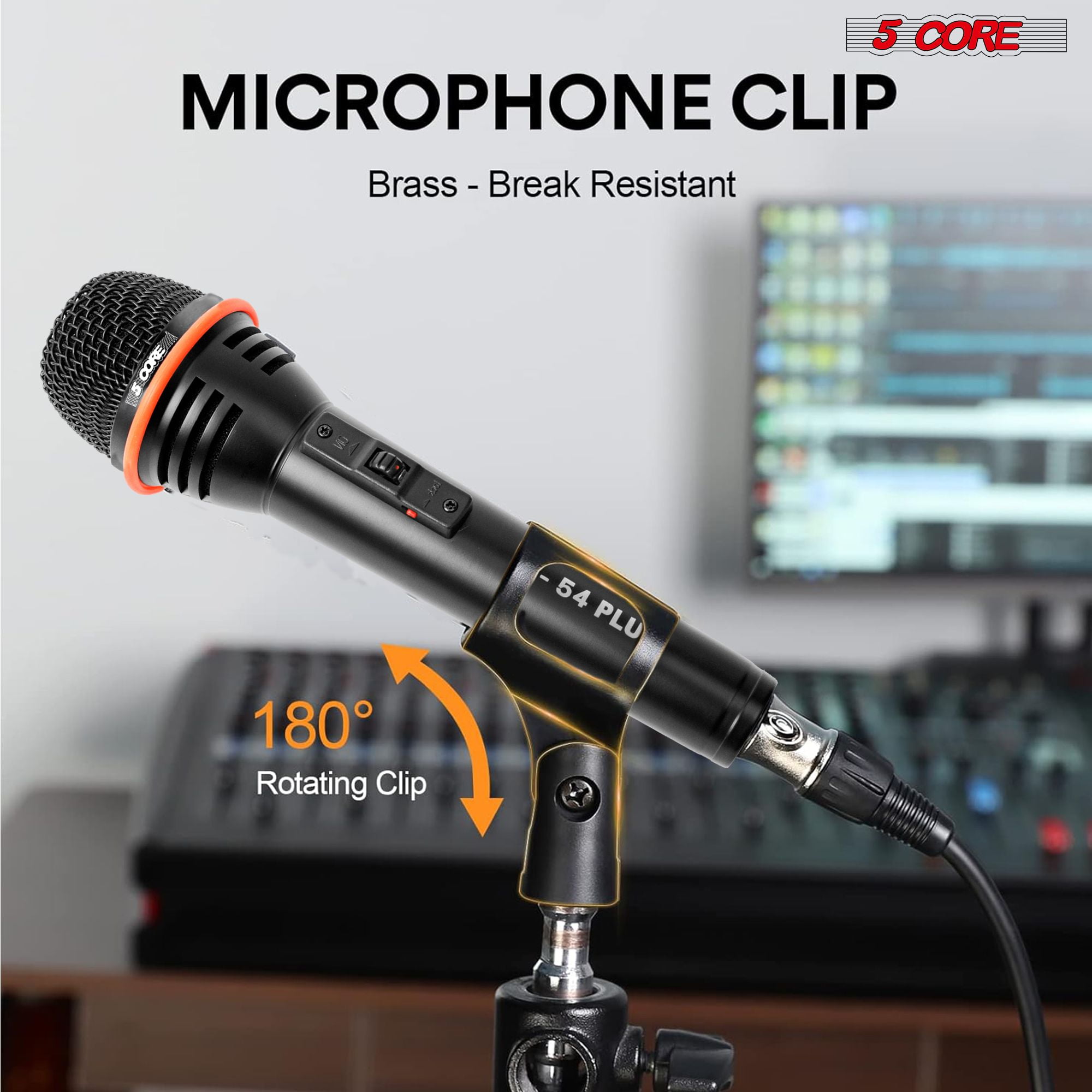Microphone Dynamic Mic Karaoke Singing Studio XLR Mics Handheld Microfono