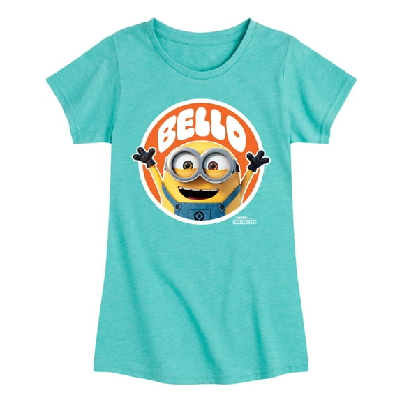 Despicable Me Minions - Bello Minion - Toddler & Youth Girls Short Sleeve Graphic T-Shirt