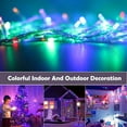 thumbnail image 5 of Zukuco 33ft 100 LED String Lights Indoor, Christmas Lights 8 Lighting Modes, Plug in Fairy Lights for Wedding Party Bedroom Outdoor Decorations, 5 of 7