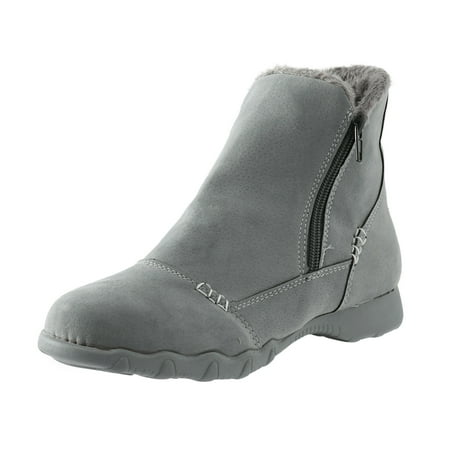 

dmqupv Boots for Women with Heel High Walking Shoes for Women Arch Support Slip On Breathable Women Boots Size 8 Shoes Grey 9