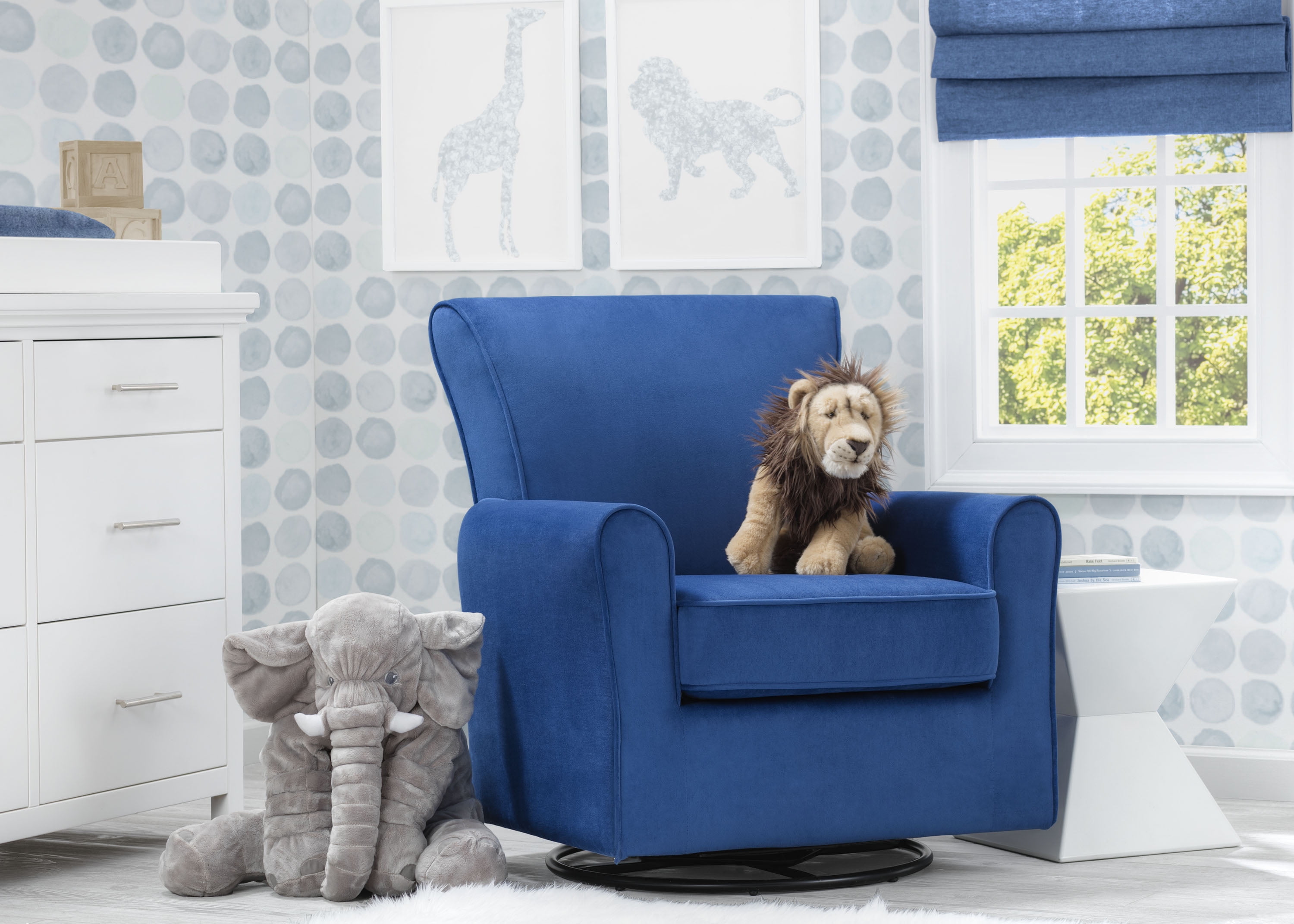 Delta Children Elena Glider Swivel Rocker Chair Grey 60 OFF