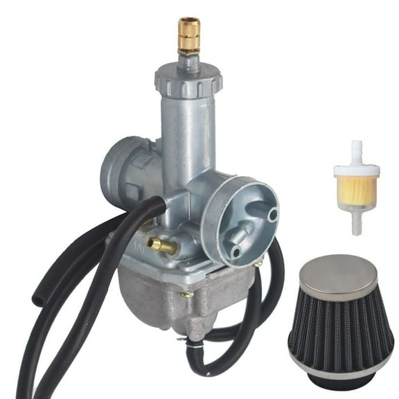 Carburetor with Air Filter Fit for Kawasaki Bayou 250 KLF250A Bayou 220 KLF220A Carb