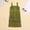 Green, variant on FAOWME Big Kids Girls Dress Tassels Sleeveless Suspenders Solid Color Stylish Comfortable Dresses For Festive Holiday Party Gold 18-24 Months